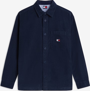 zils Tommy Jeans Standarta piegriezums Krekls: no priekšpuses