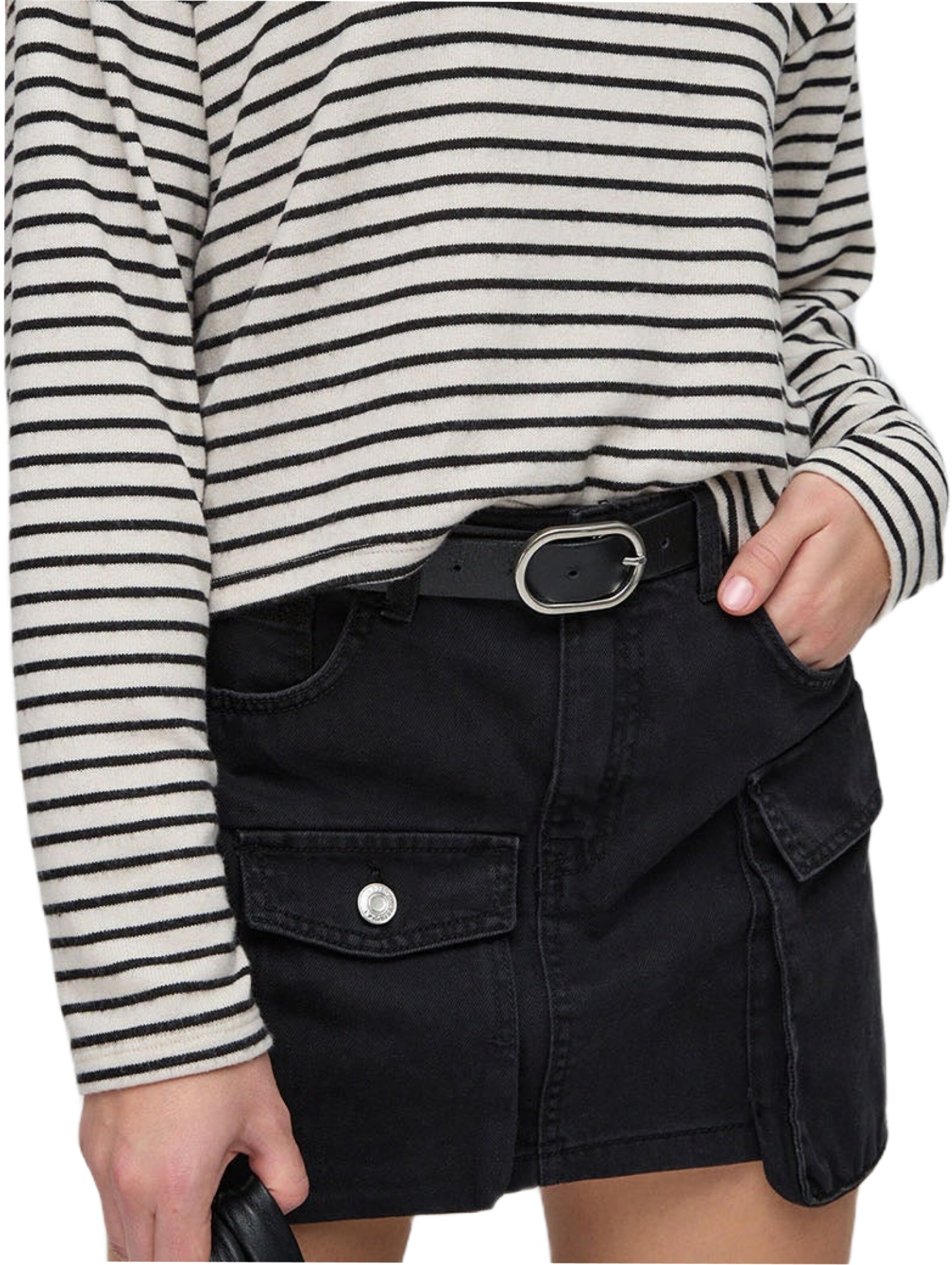 No Matter What Pullover in Schwarz