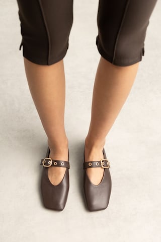 Ballerines SACHA en marron