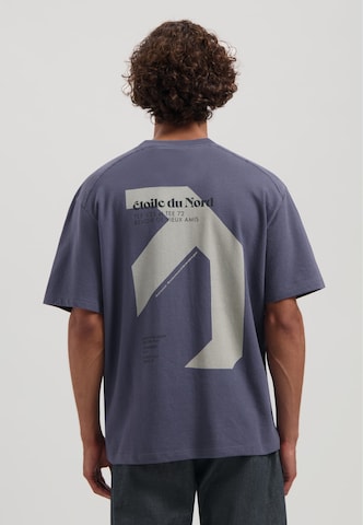 T-Shirt 'Lasse' Dstrezzed en violet : devant