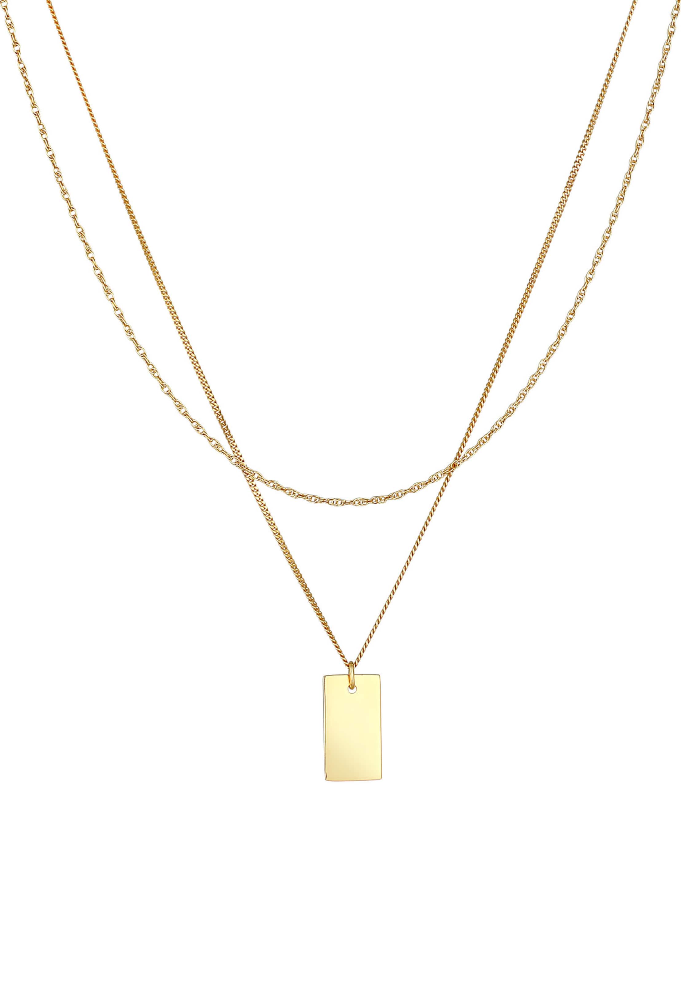 Chaîne 'Geo' ELLI en or