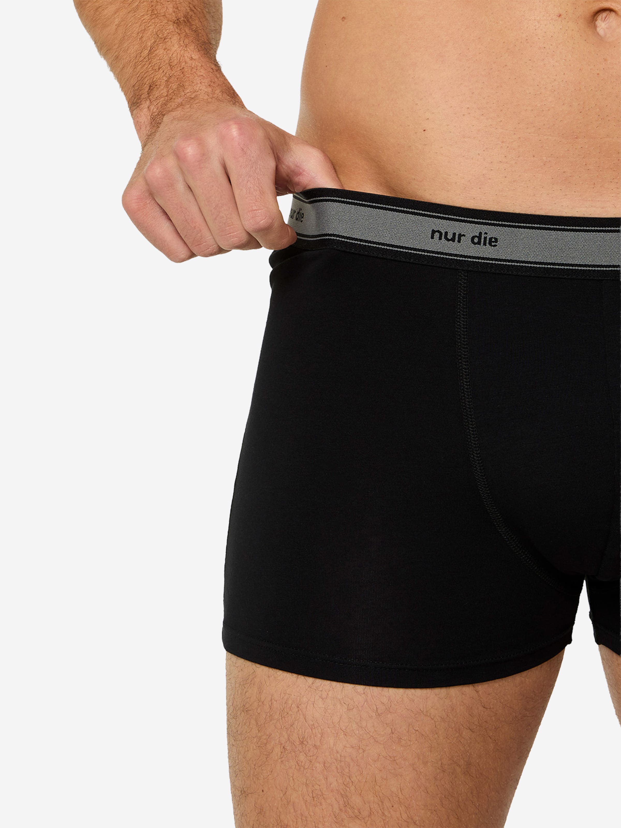 Nur Die Boxer shorts ' Boxer Organic Cotton ' in Black