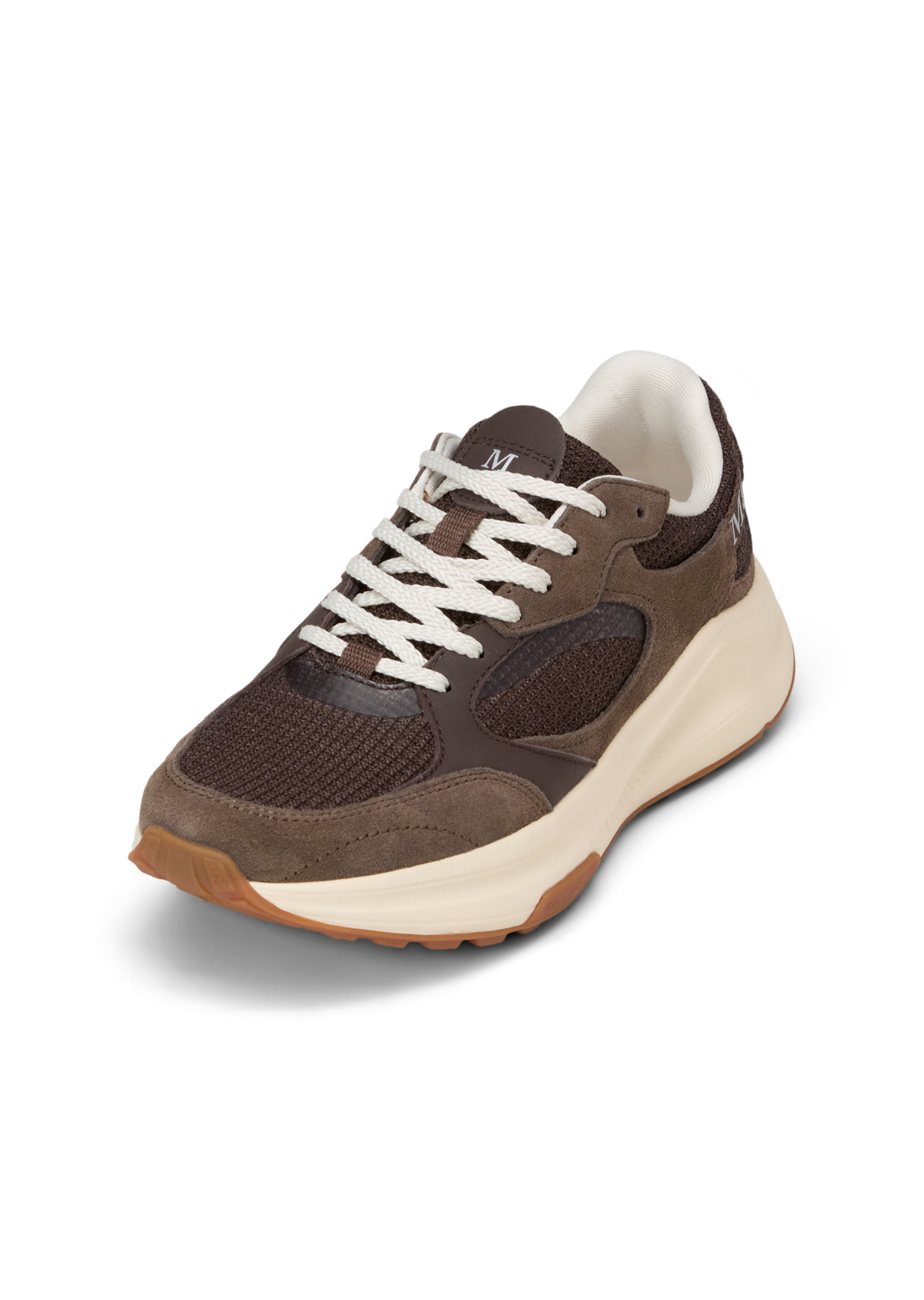 Marc O'Polo Platform trainers in Brown: front