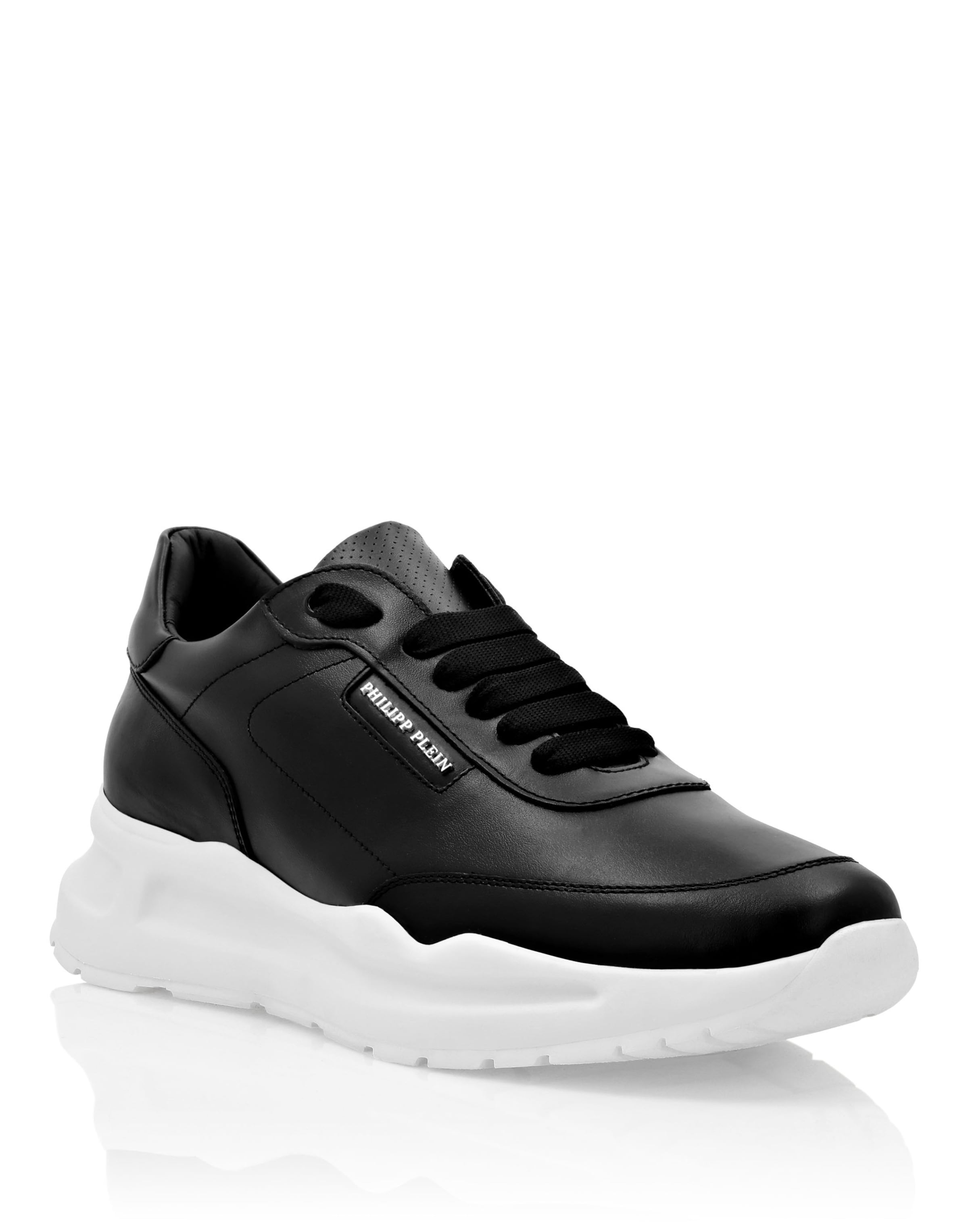 Philipp Plein Sneakers laag in Zwart: voorkant