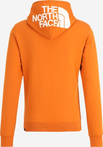 THE NORTH FACE Regular fit Μπλούζα φούτερ 'Seasonal Drew Peak' σε πορτοκαλί