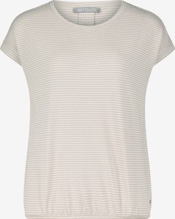 T-shirt Betty & Co en beige : devant