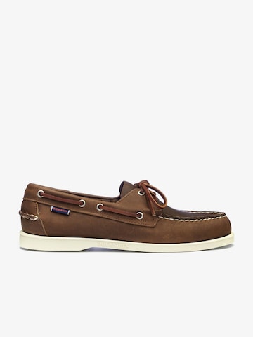 SEBAGO - Mocassins em castanho: frente