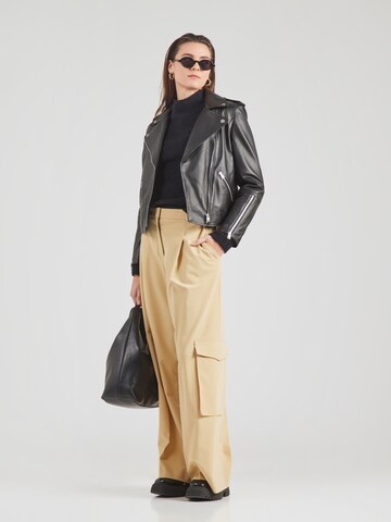 bēšs HUGO Platas staras Buktētas bikses 'Herota'