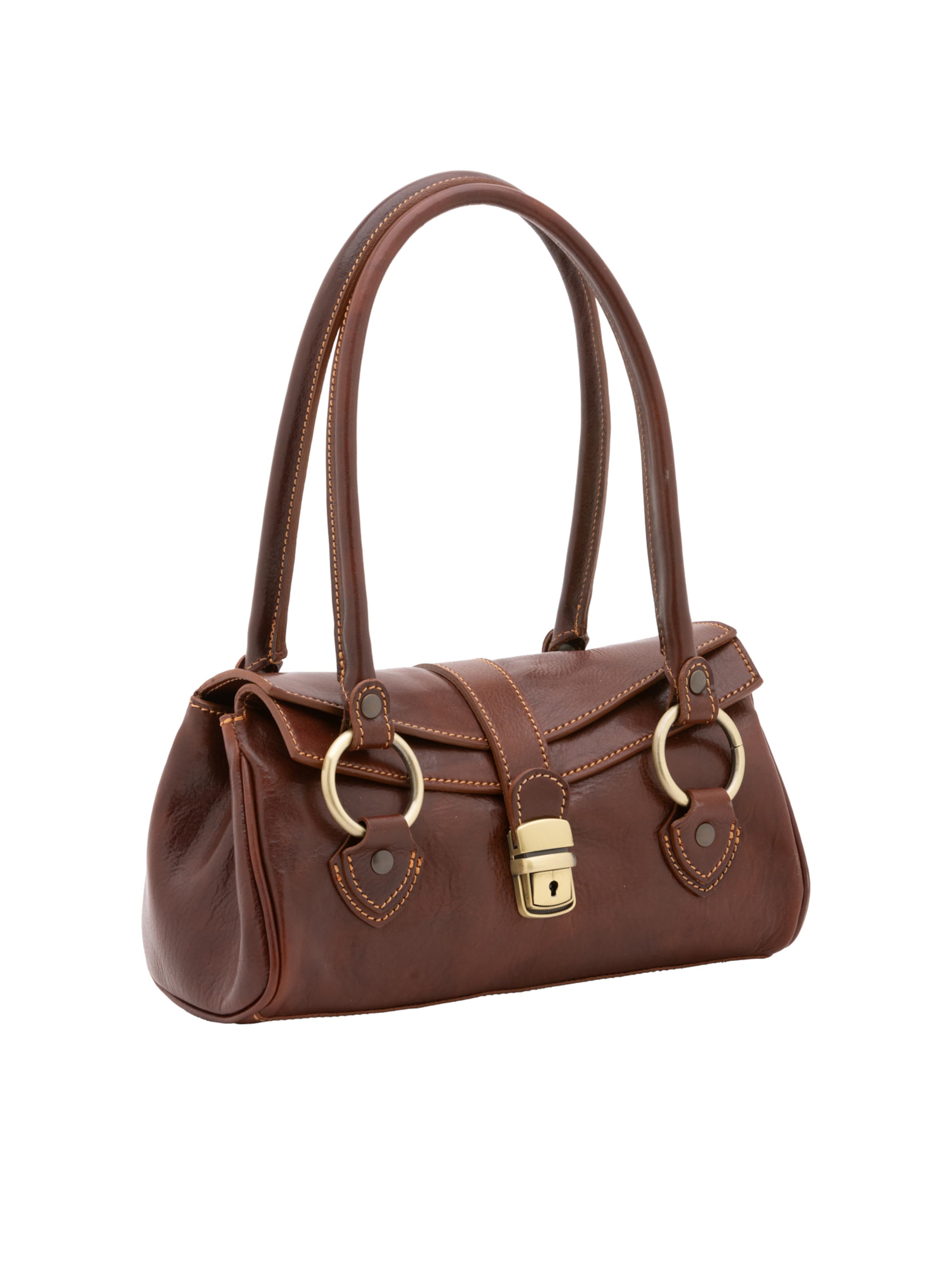 Viola Castellani Handbag in Brown: front