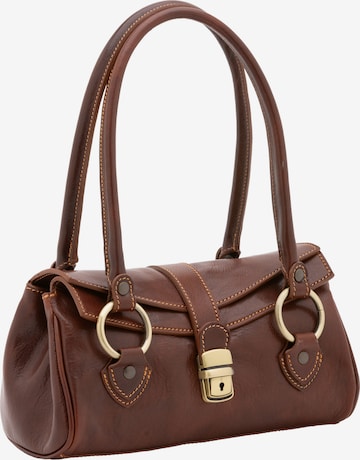 Viola Castellani Handbag in Brown: front