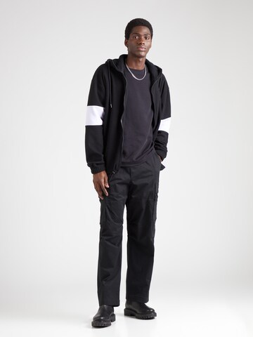 Denim Project Fleecejacke in Schwarz