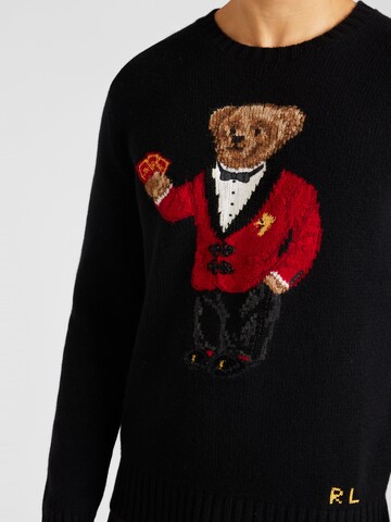 Polo Ralph Lauren Svetr 'NYBEAR' – černá