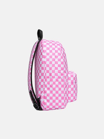 VANS Backpack 'VANS OLD SKOOL CHECK ZAINO' in Pink