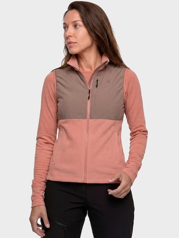 Schöffel Sportbodywarmer 'Ash' in Roze: voorkant