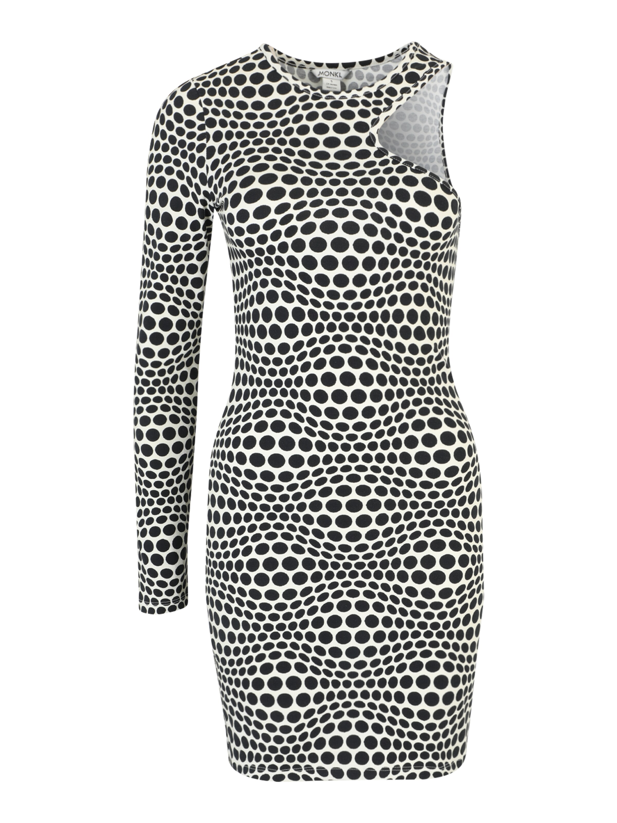 Monki Платье в Белый: спереди