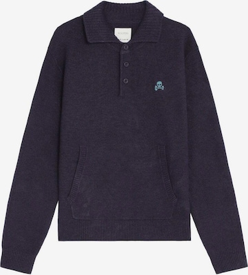 purpurinė Scalpers Megztinis: priekis