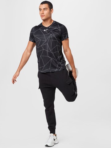 NIKE Performance Shirt 'Advantage' in Black