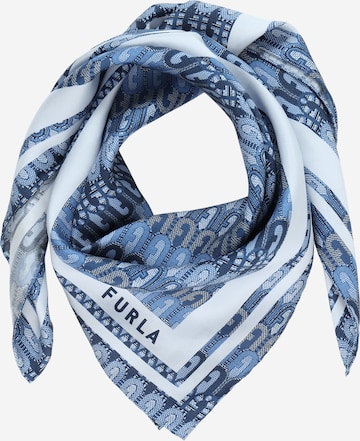 FURLA Shawl 'TORTONA CARRE' in Blue: front