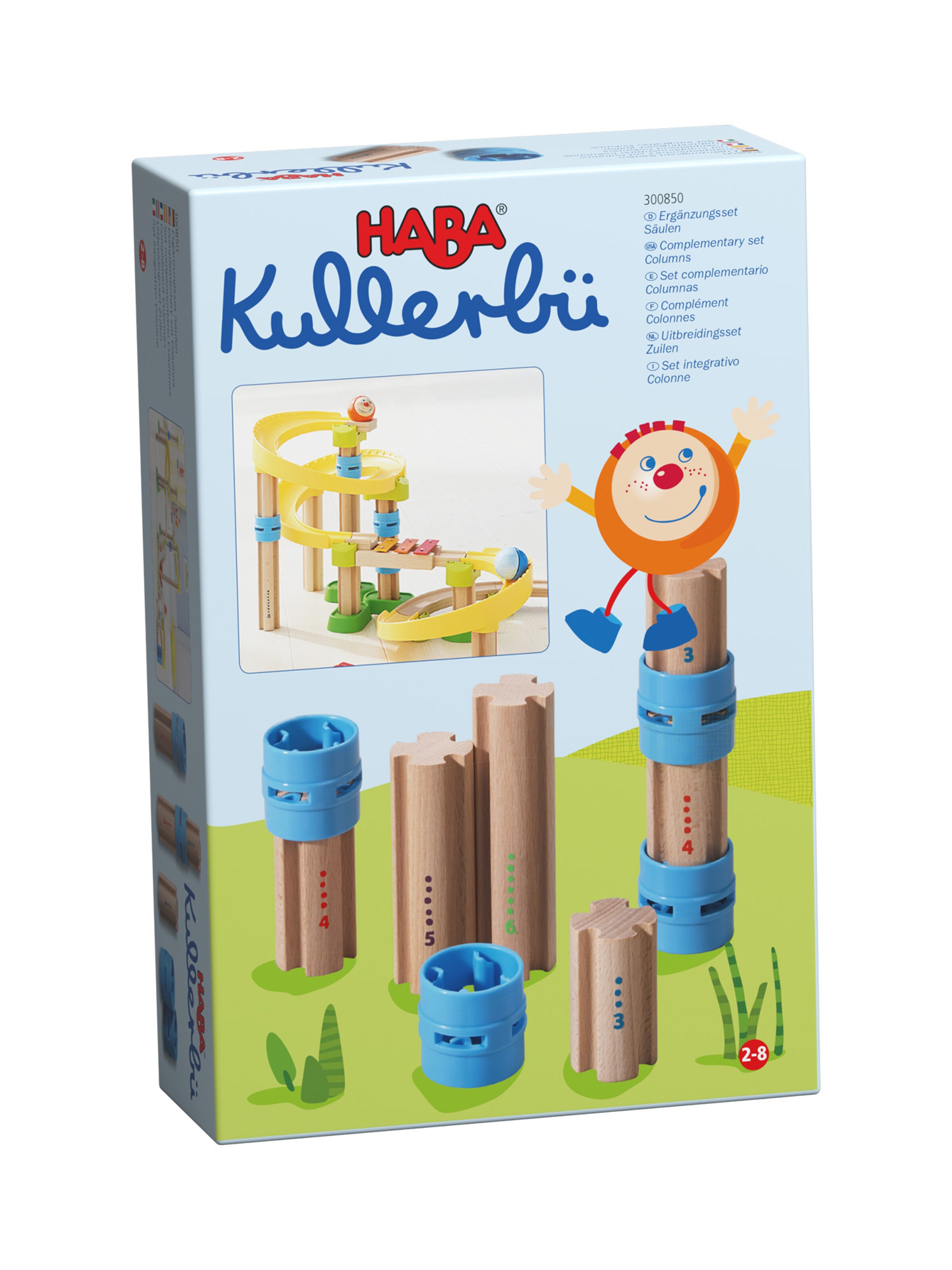 HABA Game ' Kullerbü – Ergänzungsset Säulen ' in Mixed colors: front
