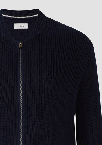 Vestes en maille s.Oliver en bleu