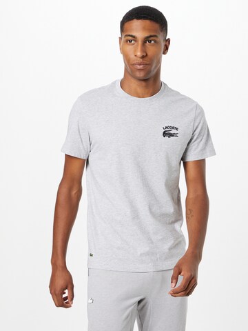 LACOSTE Tričko – šedá: přední strana