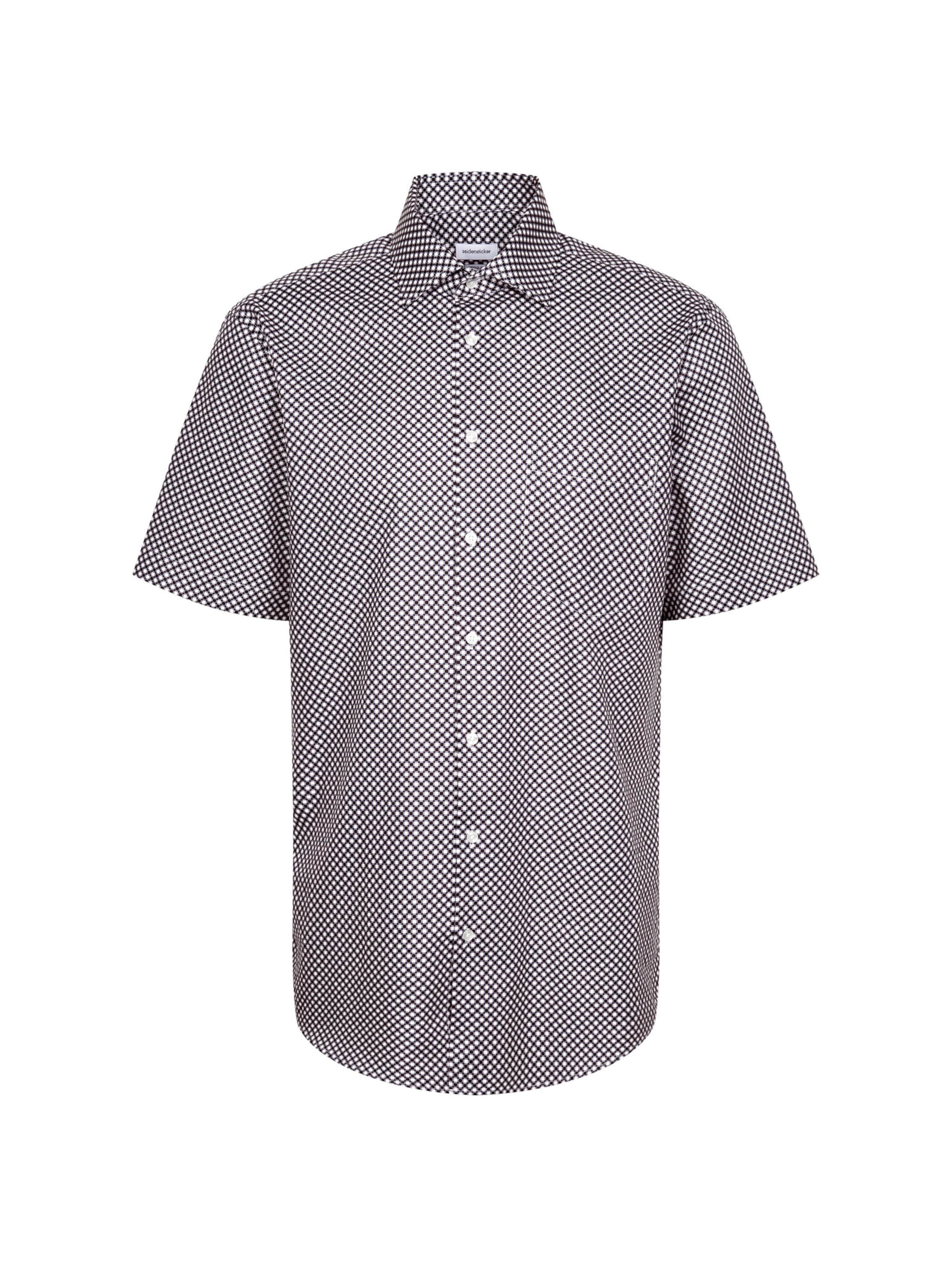 SEIDENSTICKER Regular fit Zakelijk overhemd in Grijs: voorkant