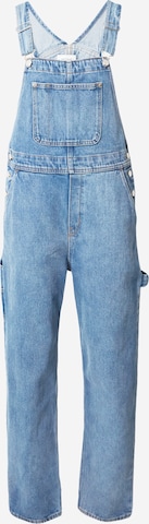 Monki Tuinbroek jeans in Blauw: voorkant