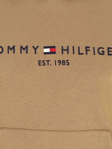 TOMMY HILFIGER Regular fit Μπλούζα φούτερ σε καφέ