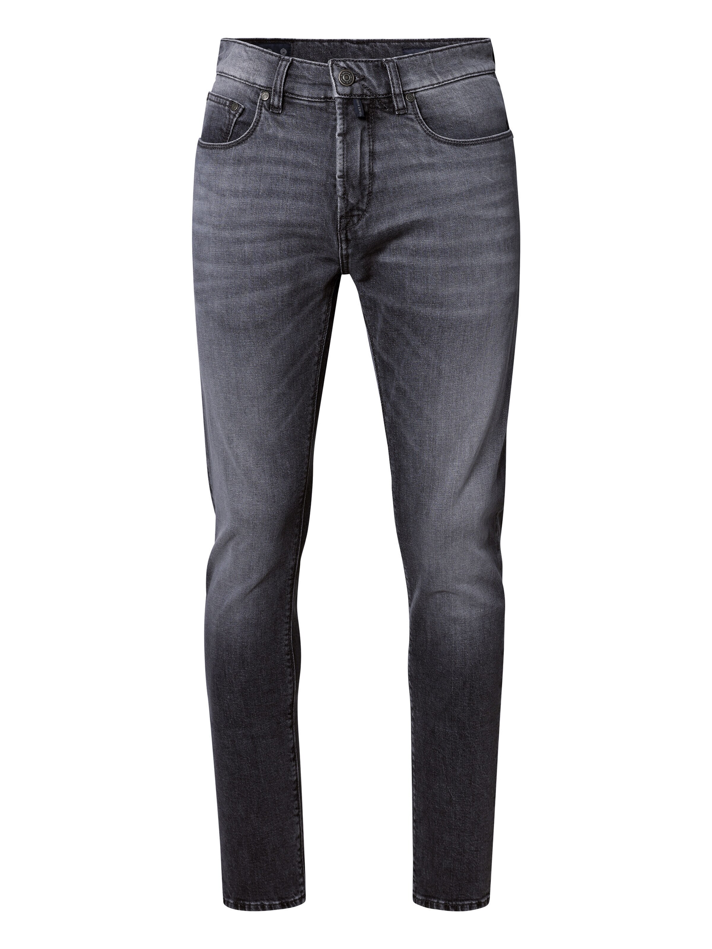 PIERRE CARDIN Slimfit Jeans 'Lyon' in Grijs: voorkant