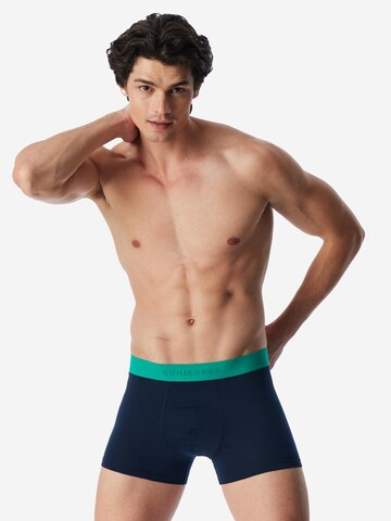 SCHIESSER Boxershorts '95/5 Cotton' in Blauw