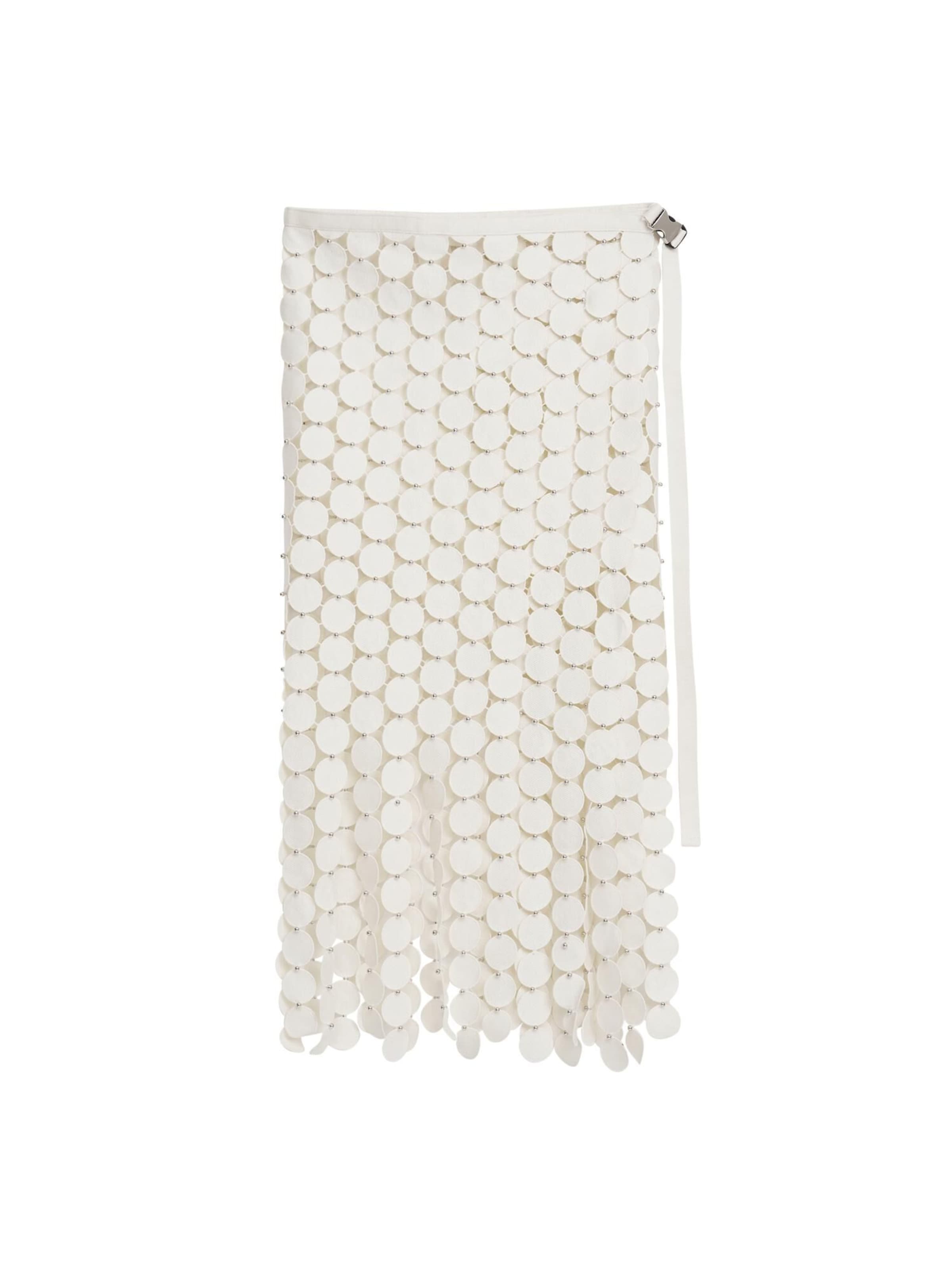 DesigualSuknja - bijela boja: prednji dio