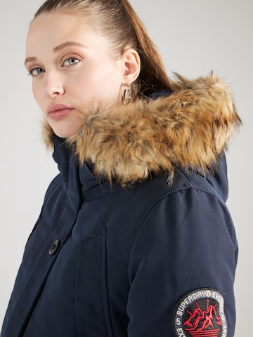 Superdry Winterparka 'Everest' in Blauw