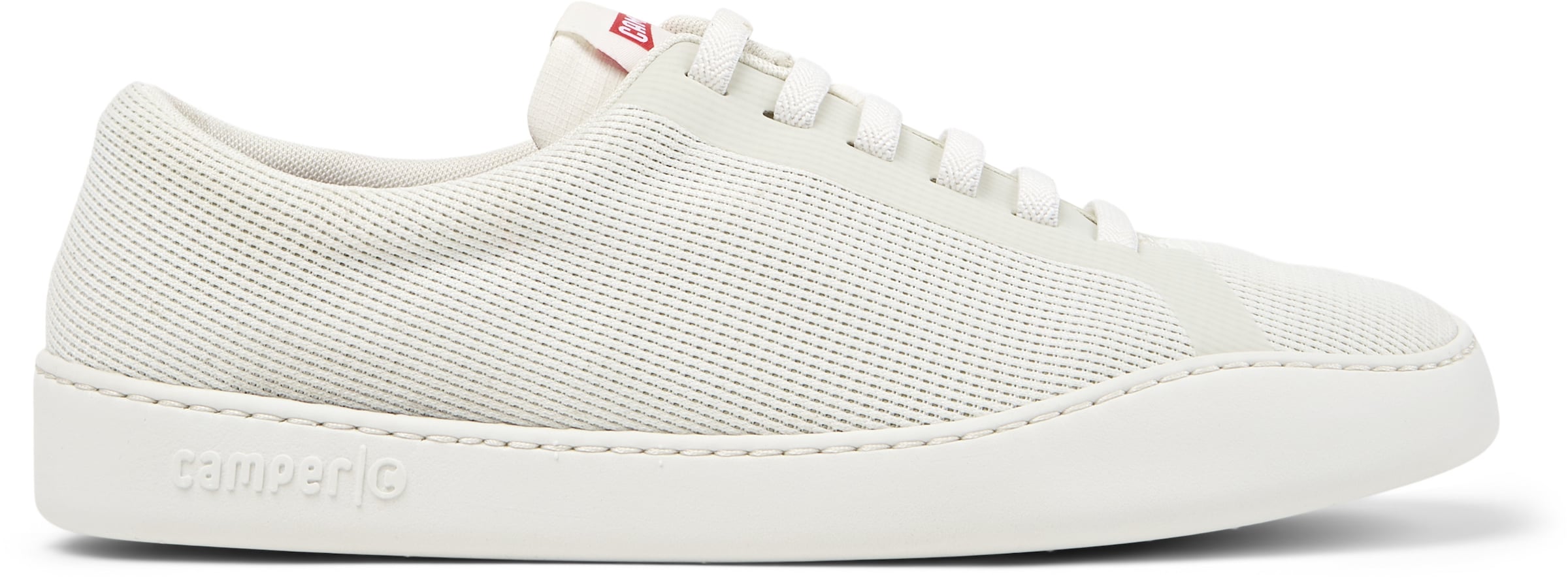 CAMPER - Sapatilhas baixas 'Peu Touring' em branco