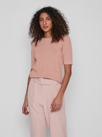 Pull-over 'VIDalo' VILA en rose : devant