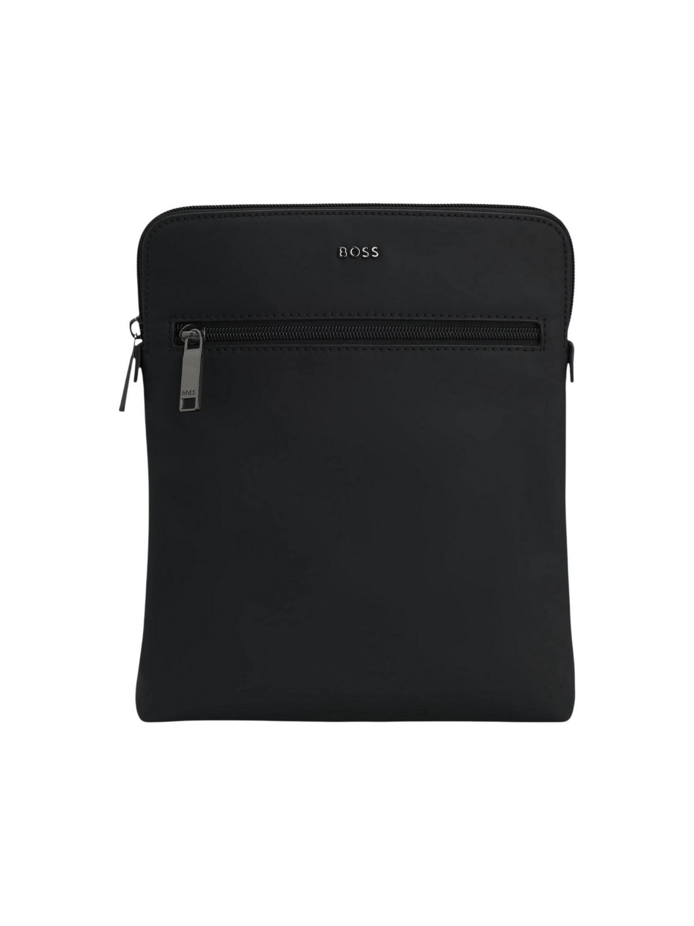 Borsa a tracolla 'Zeph Envelope 50572855' di BOSS in nero: frontale