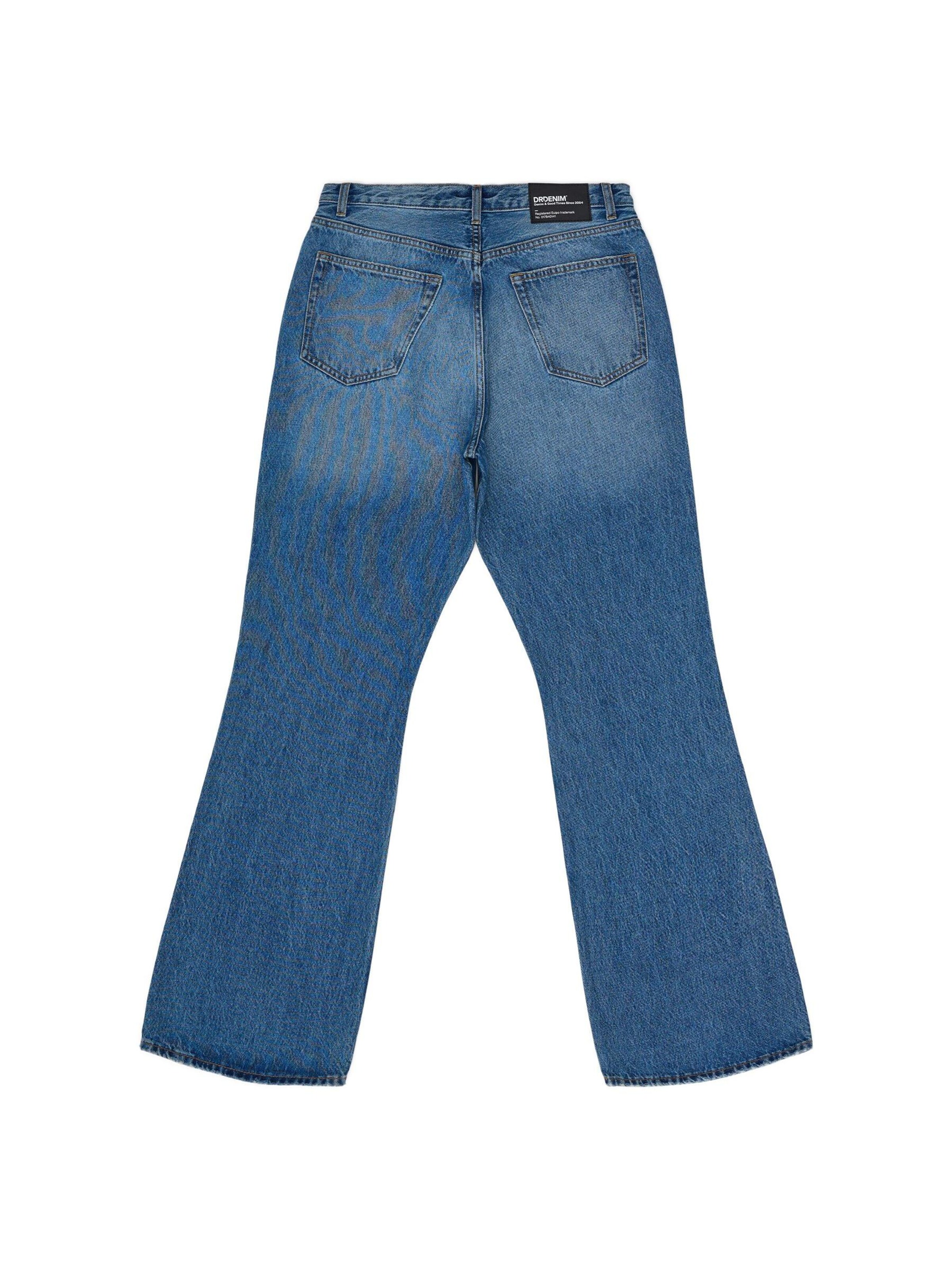 Dr. Denim Loosefit Jeans 'Rift Wide Bootcut' in Blauw