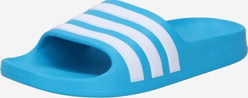 ADIDAS SPORTSWEAR Beach & Pool Shoes 'Adilette Aqua' in Blue: front