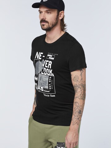 UNCLE SAM T-Shirt in Schwarz