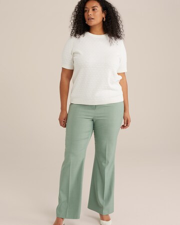 WE Fashion - Jersey en blanco