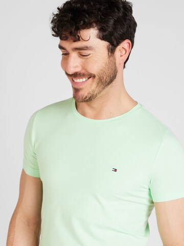 Coupe slim T-Shirt TOMMY HILFIGER en vert