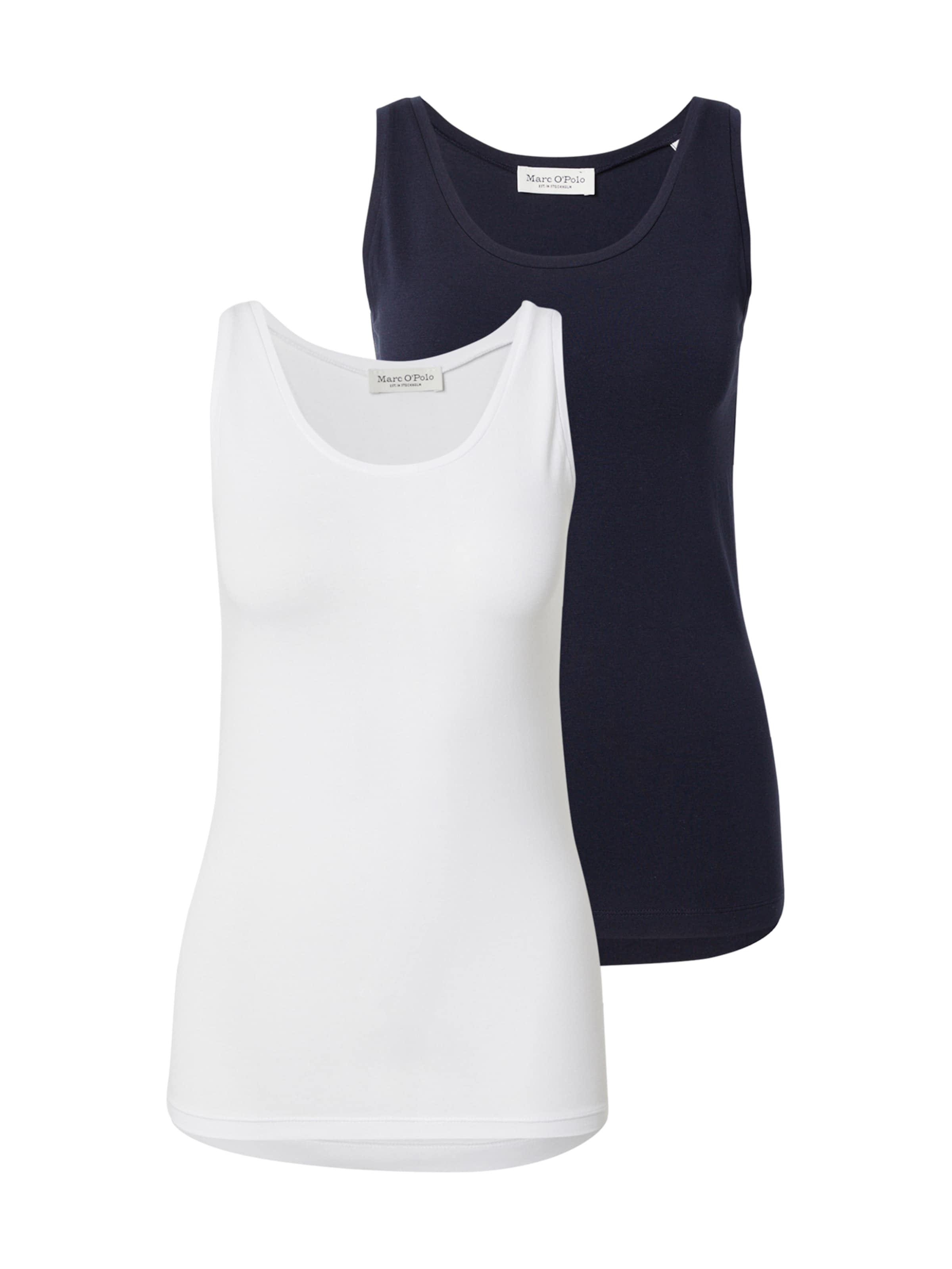 Marc O'Polo - Top en azul: frente