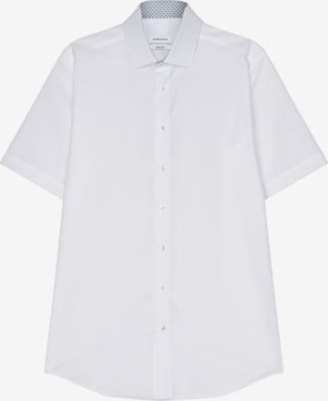 SEIDENSTICKER Regular fit Button Up Shirt in White: front