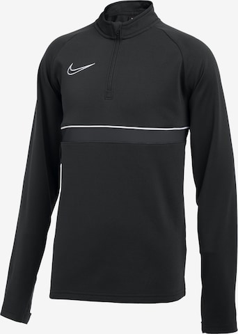 NIKE Sportief sweatshirt 'Academy 21' in Zwart: voorkant