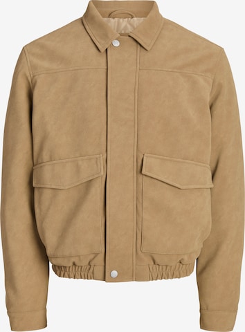 JACK & JONES Välikausitakki 'JORNORREBRO' värissä ruskea: etupuoli