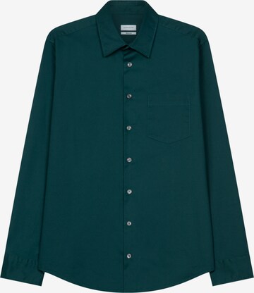 SEIDENSTICKER Regular fit Overhemd in Groen: voorkant