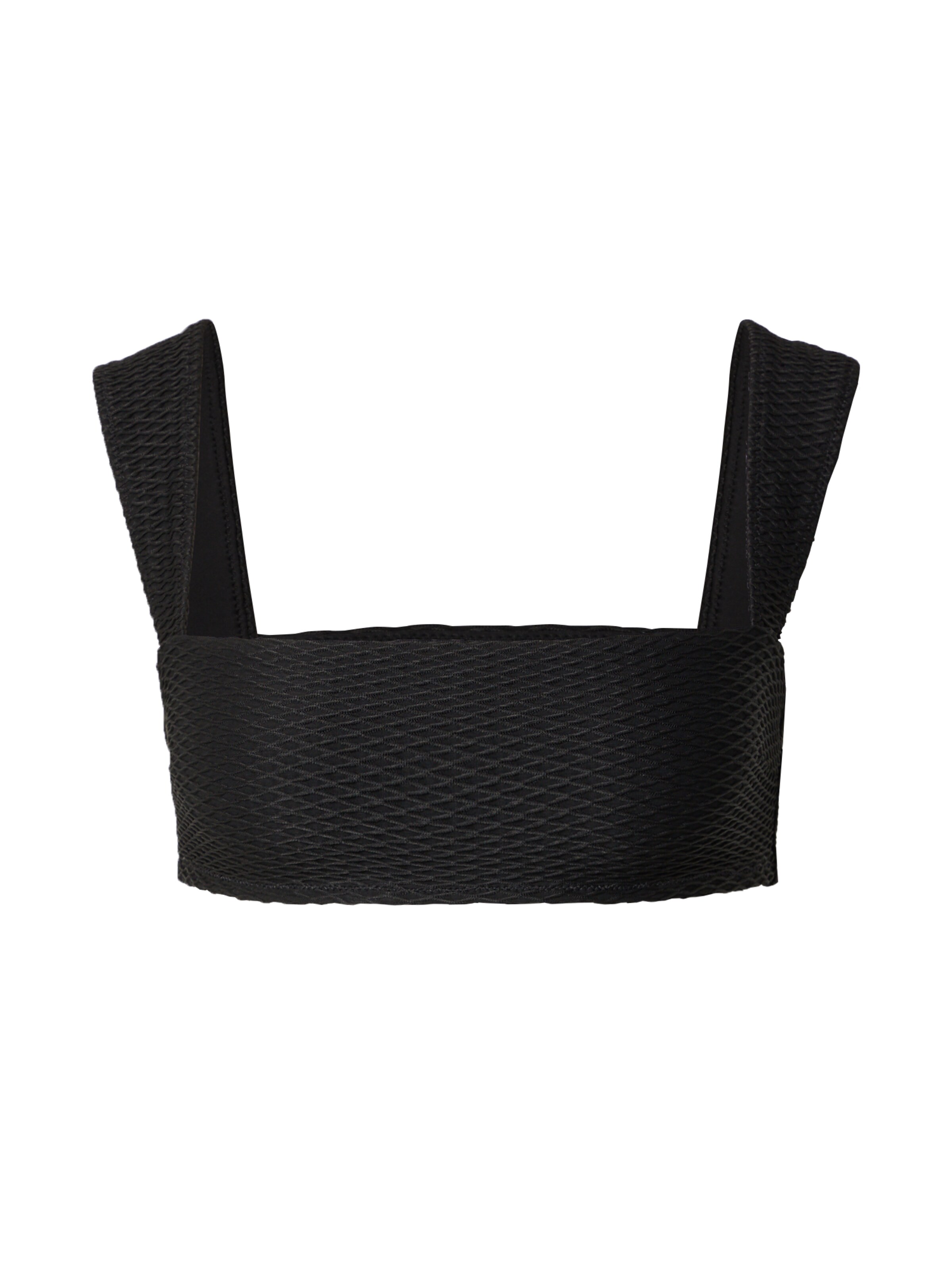 & Other Stories Μπαντό Τοπ μπικίνι σε μαύρο: μπροστά