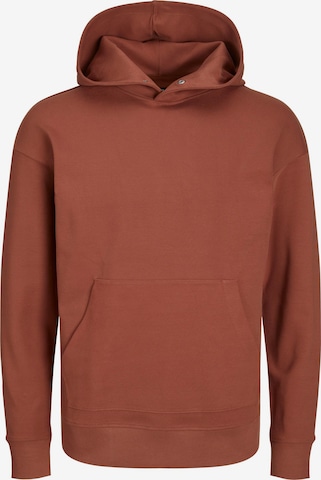 JACK & JONES - Sweatshirt 'SANCHEZ' em castanho: frente