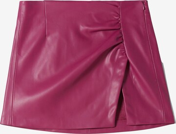 Bershka Skirt in Purple: front