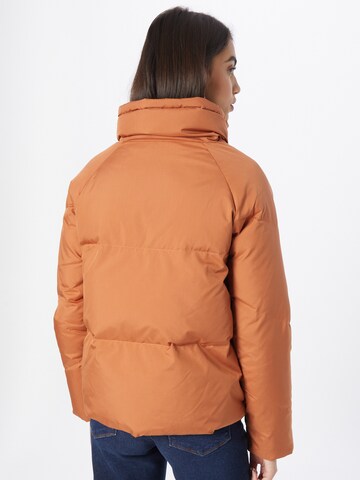 SELECTED FEMME Winter Jacket 'DAISY' in Brown