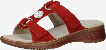ARA Mules in Red: front